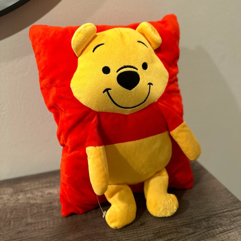 Winnie the Pooh 3D Plush Pillow